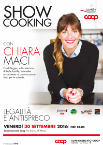 Show cooking Chiara Maci