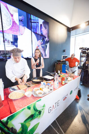 Showcooking Viviverde e Bene.sì con Tessa Gelisio