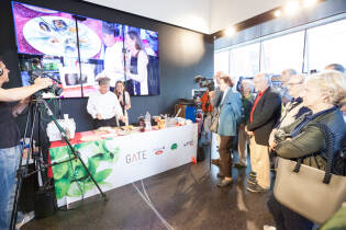 Showcooking Viviverde e Bene.sì con Tessa Gelisio