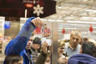 La U.S. Cremonese all'ipercoop di CremonaPo (8)