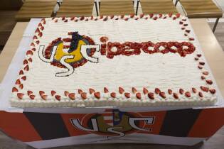 La U.S. Cremonese all'ipercoop di CremonaPo (2)