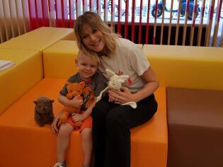 I Fortunelli nel reparto di oncologia pediatrica al San Matteo di Pavia - 02 luglio 2018 (07)