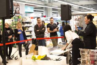 Lucia Giorgi alla Coop di Roncadelle