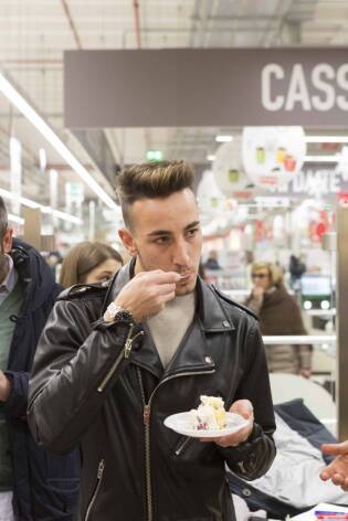 La U.S. Cremonese all'ipercoop di CremonaPo (4)