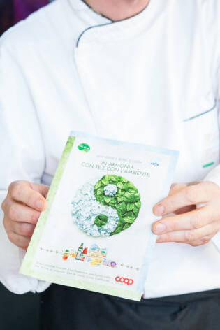 Showcooking Viviverde e Bene.sì con Tessa Gelisio