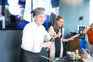 Showcooking Viviverde e Bene.sì con Tessa Gelisio