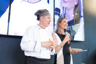 Showcooking Viviverde e Bene.sì con Tessa Gelisio