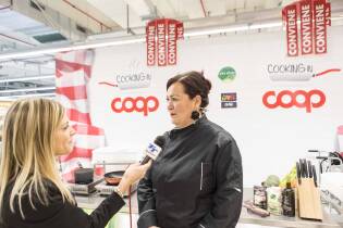 Lucia Giorgi alla Coop di Roncadelle
