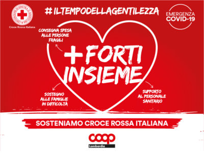 Più forti insieme: sostieni con noi la Croce Rossa Italiana