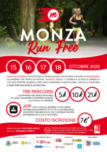 Monza Run Free: quattro giorni per gli appassionati di corsa