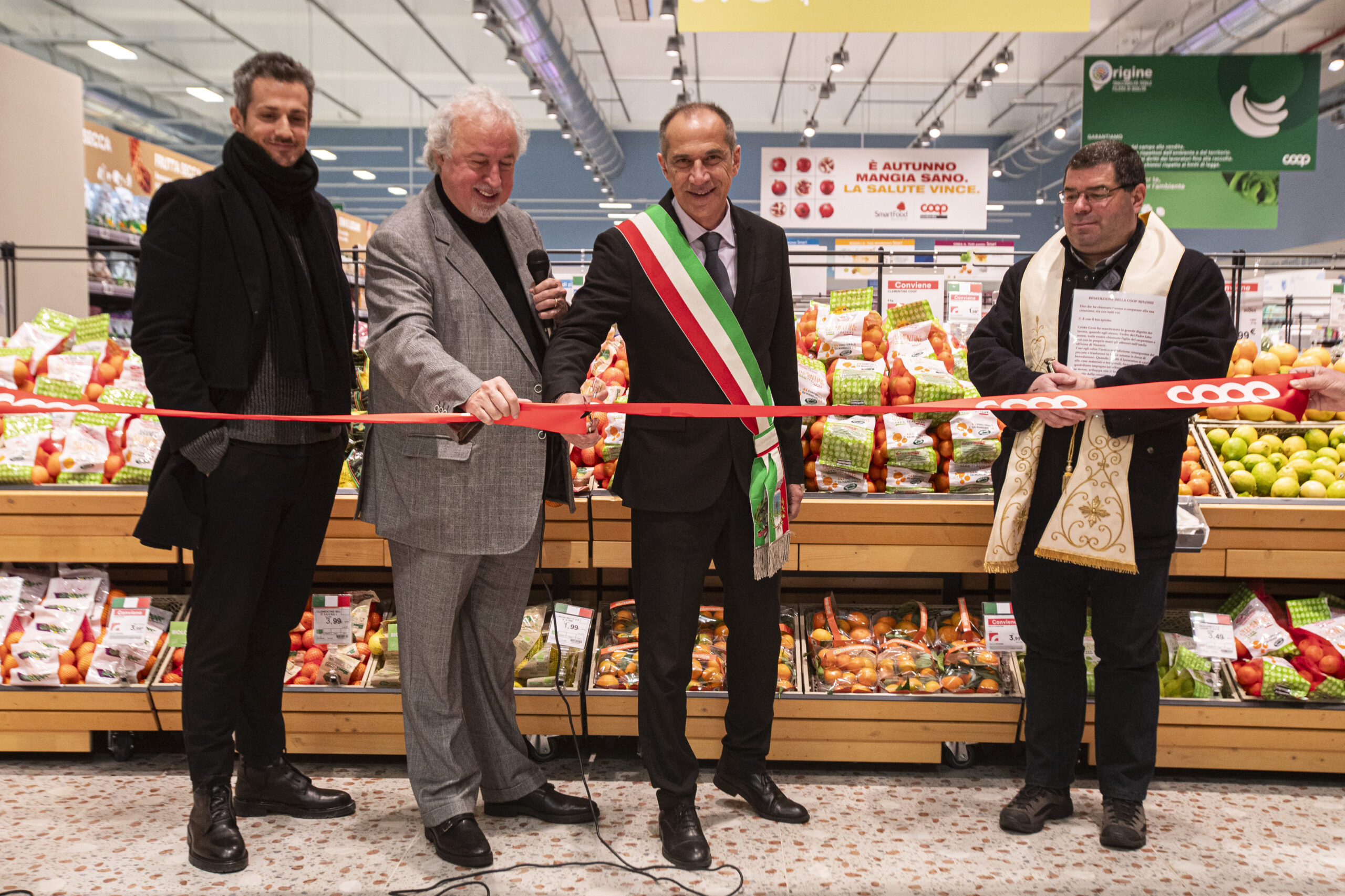 Inaugurazione supermercato COOP a Cesate