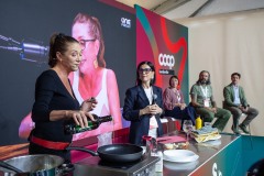 Terzo giorno di COOP LOMBARDIA di expo fornitori al castello sforzesco “la Lombardia di coop”MILANO, 4 OTTOBRE 2026, ANSA/DAVIDE CANELLA