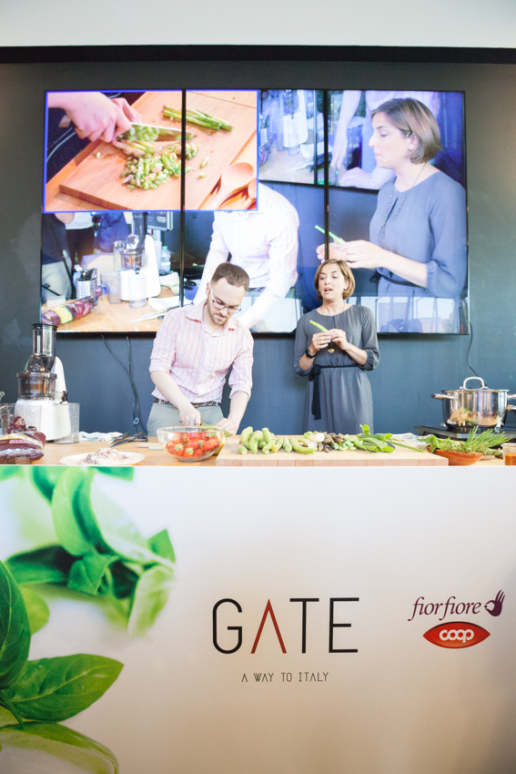 Showcooking Fiorfiore con Lisa Casali al Gate