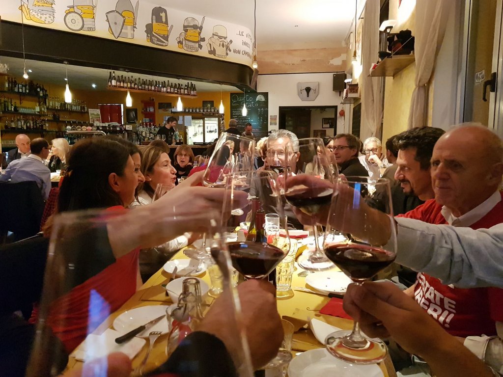 Cena per l'ora della cooperazione al Circolo Quarto Stato a Cardano al Campo 11