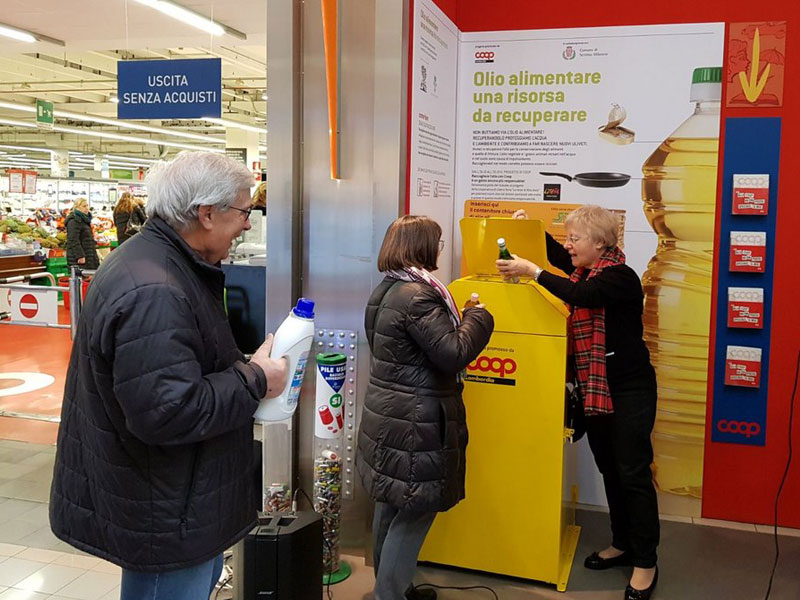 Il progetto Dall’olio all’olio ora è anche a Settimo Milanese