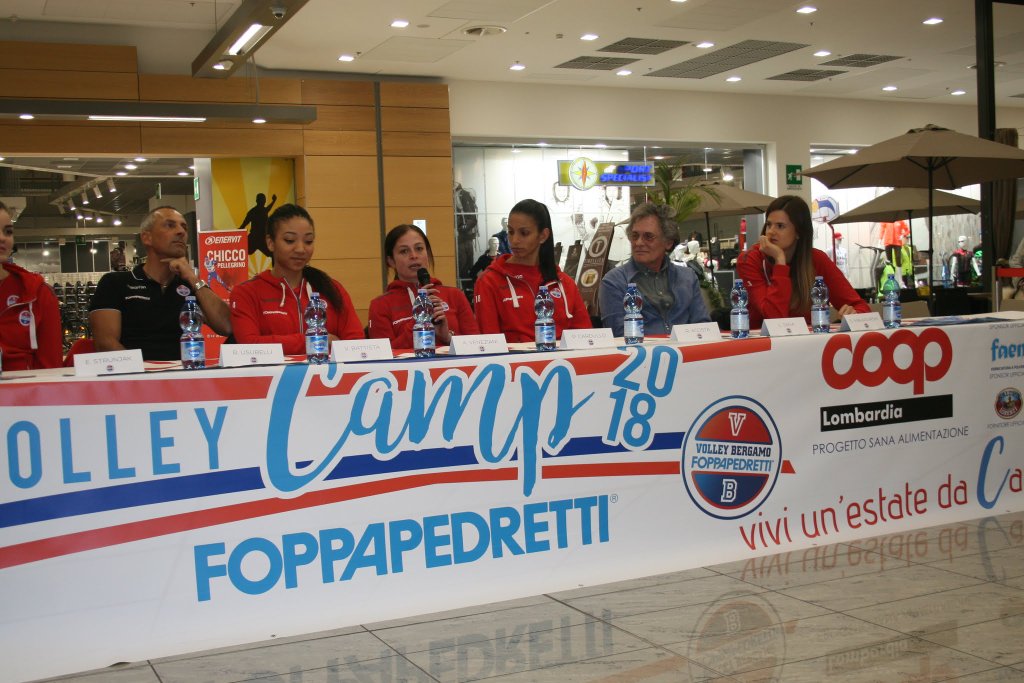 Le atlete del Volley Bergamo presentano il Volley Camp 2018 (11)