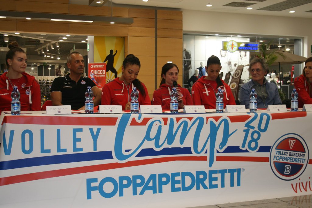 Le atlete del Volley Bergamo presentano il Volley Camp 2018 (12)