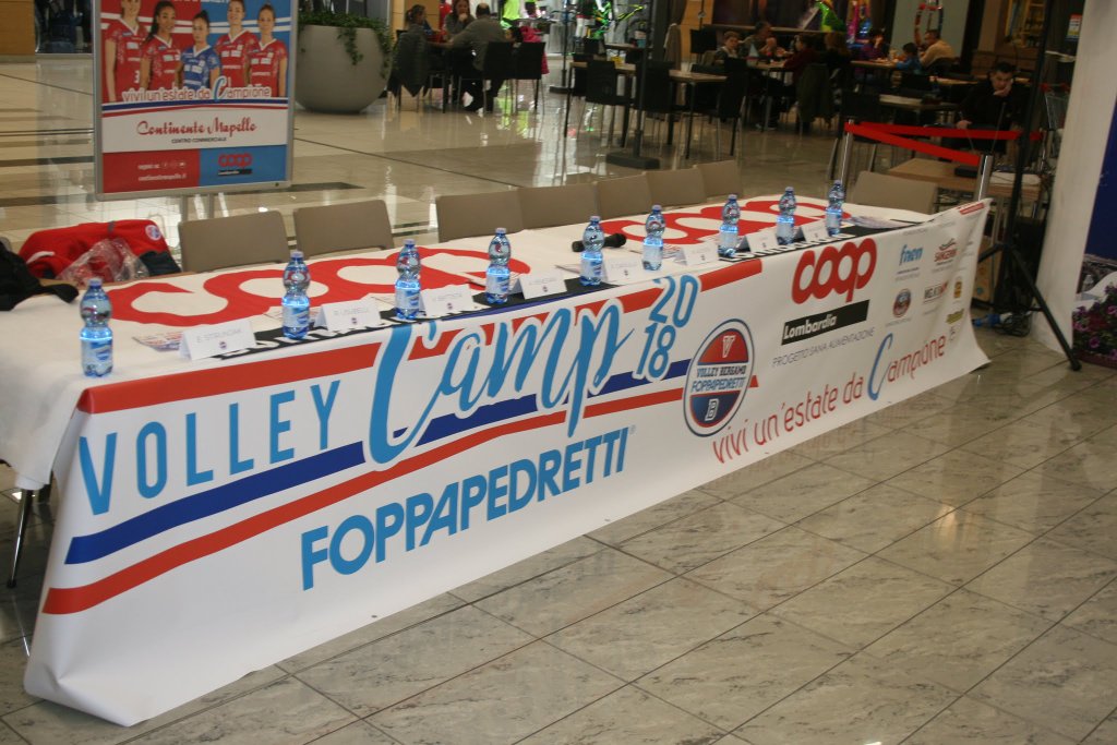 Le atlete del Volley Bergamo presentano il Volley Camp 2018 (14)