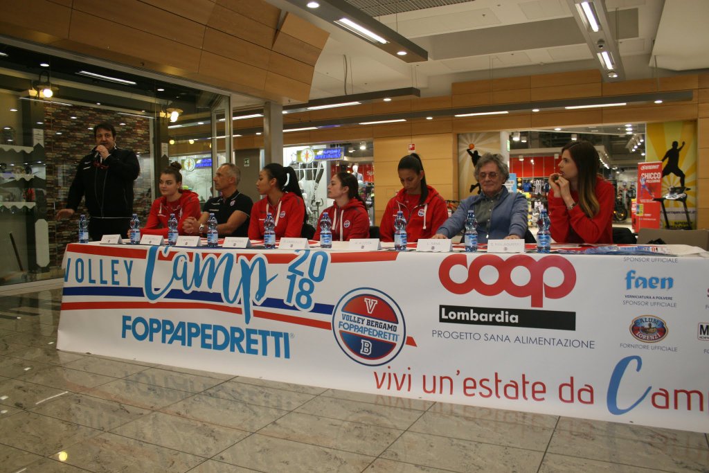 Le atlete del Volley Bergamo presentano il Volley Camp 2018 (18)