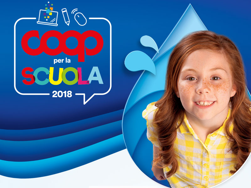 Coop per la scuola 2018: carica i buoni e dona i premi