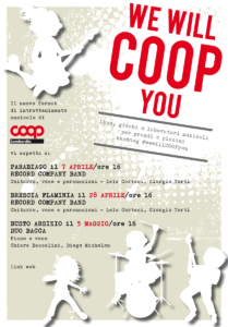 We will Coop you scopri la musica dentro di te!