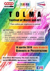 Presentazione del Tolma - Festival of Music and Art