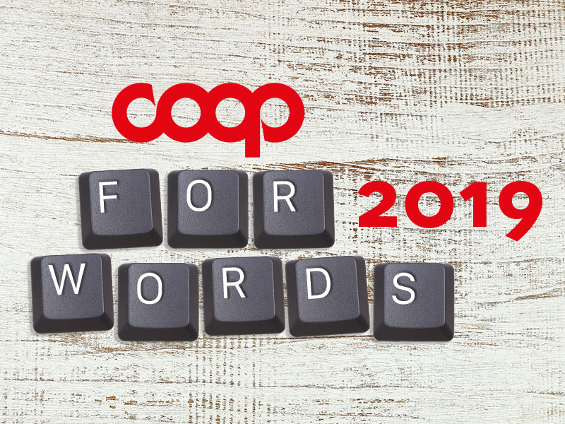 Coop For Words 2019: premiamo i giovani talenti