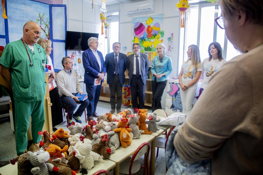 Tanti nuovi Fortunelli per rallegrare i bambini in ospedale - 10 e 14 Maggio 2019 (5)