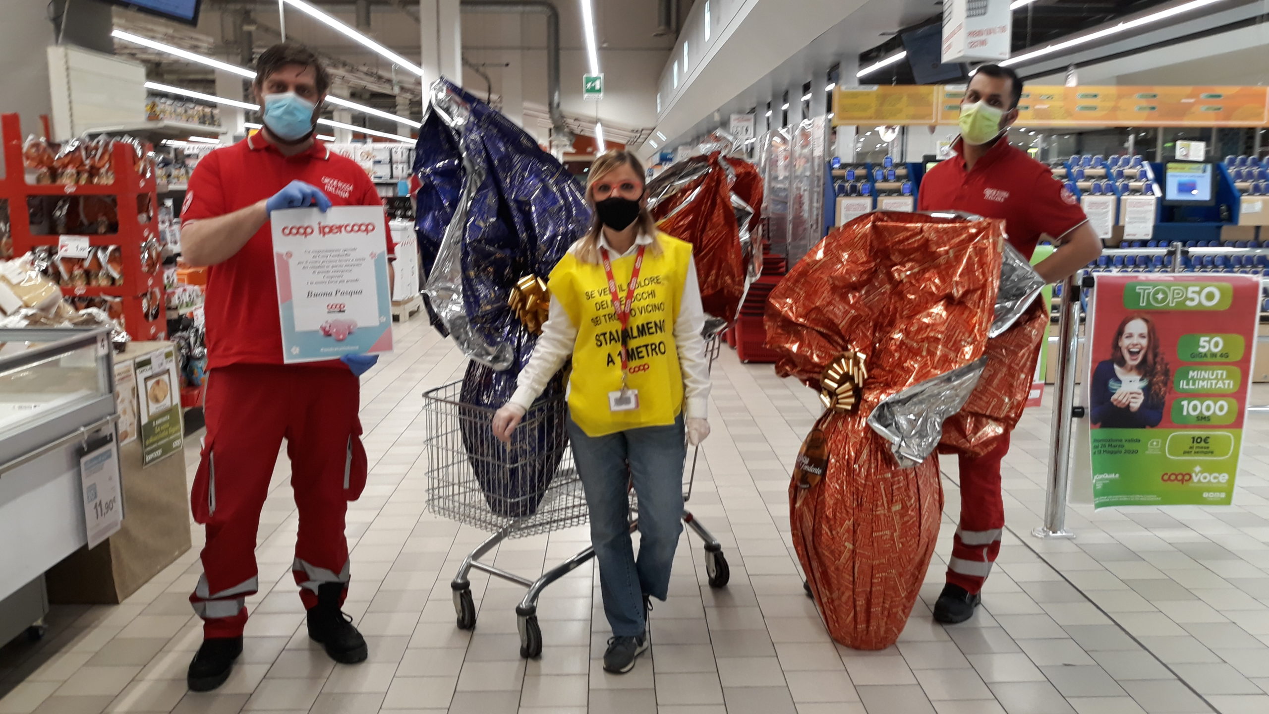 Donazione uova e colombe - Pasqua 2020