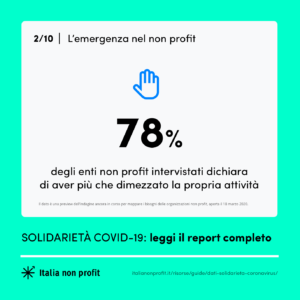 Italia non profit ci mostra i numeri della solidarietà