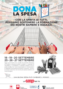 Dona la spesa sosteniamo insieme chi ha bisogno