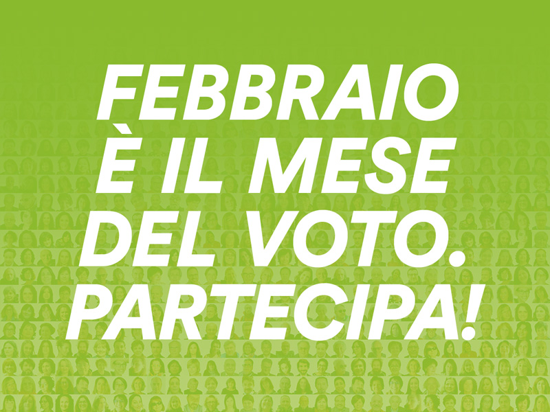 Febbraio 2021: mese del voto per i soci!