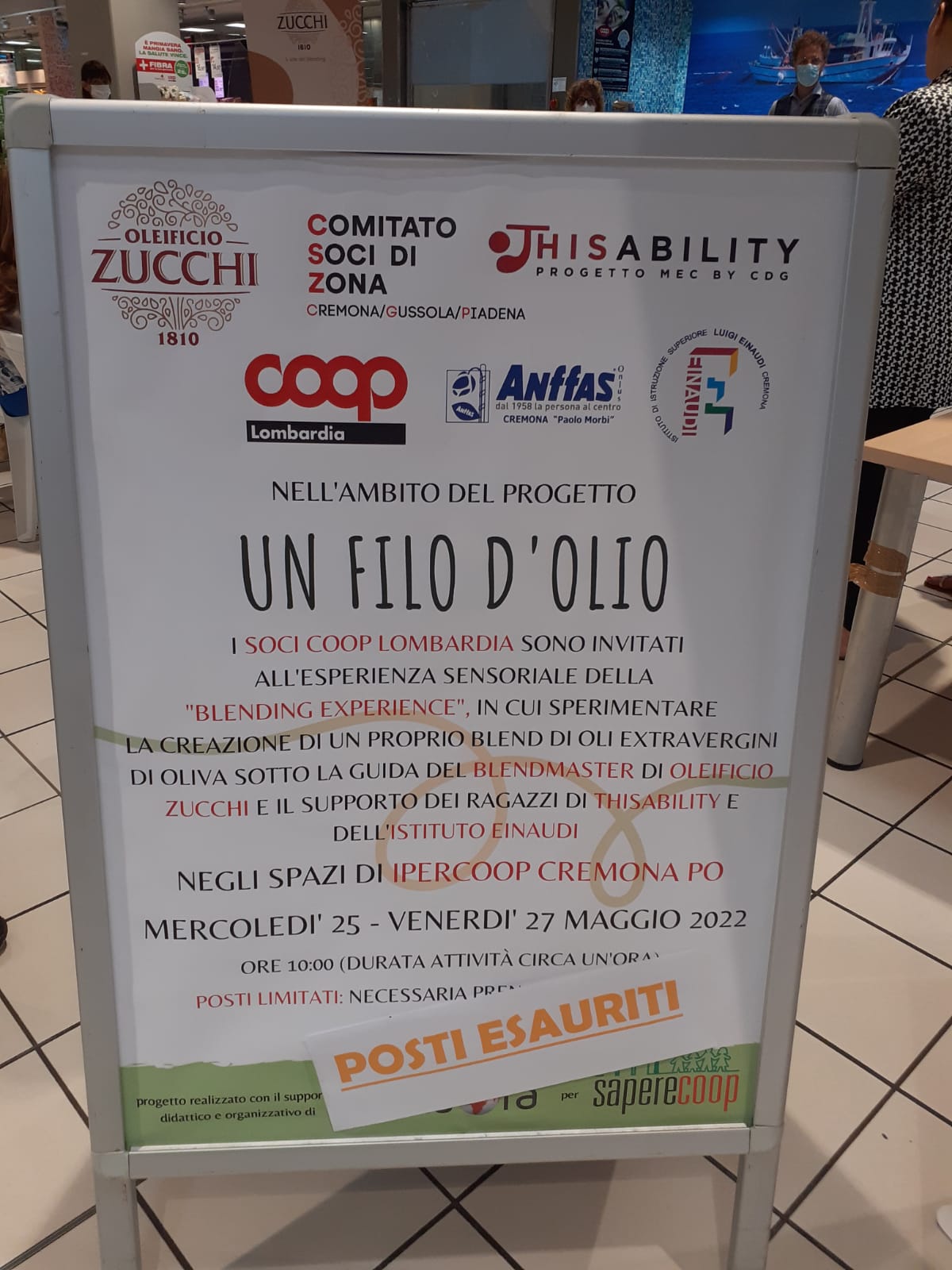 “Un Filo D’Olio": la blending experience alla Coop CremonaPo