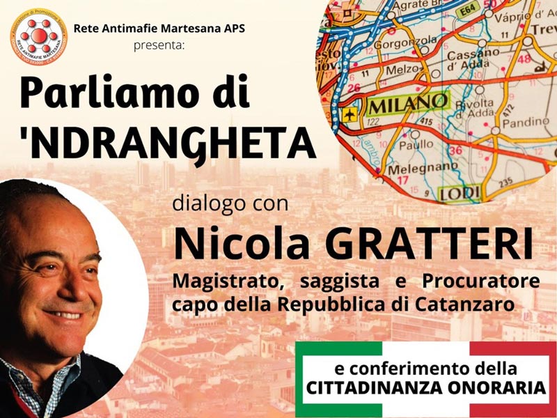 Incontro con Nicola Gratteri ottobre 2022