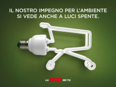 Coop Lombardia Progetto Ambiente m'illumino di meno