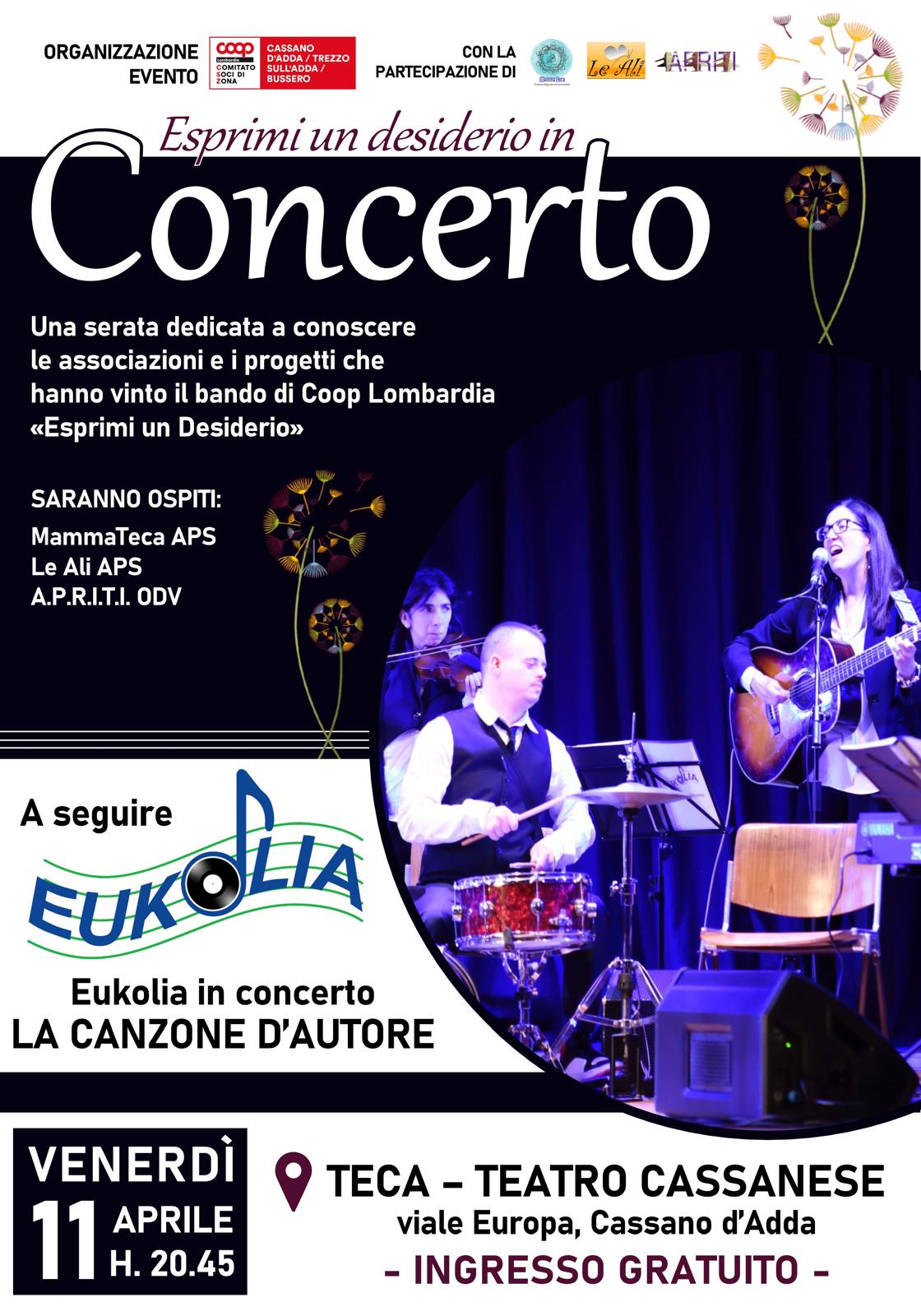 Esprimi un desiderio in concerto