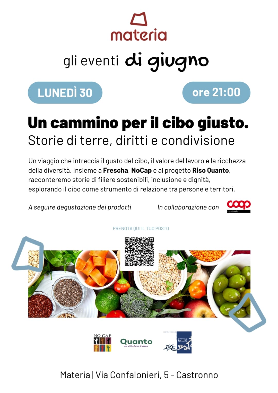 Un cammino per il cibo giusto