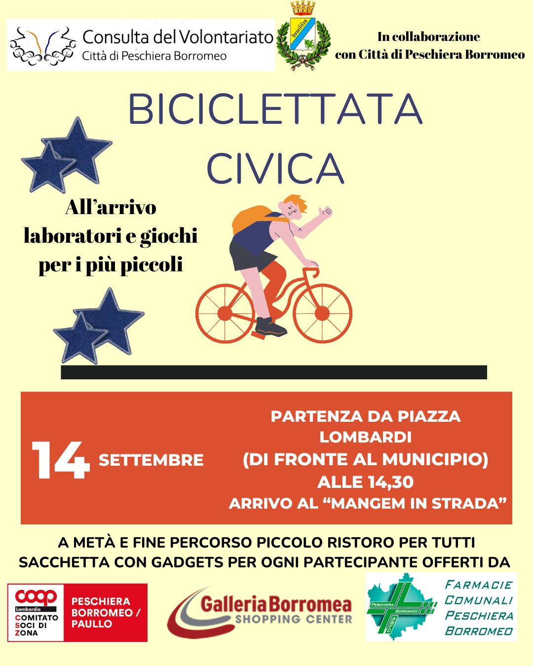 Biciclettata Peschiera Borromeo