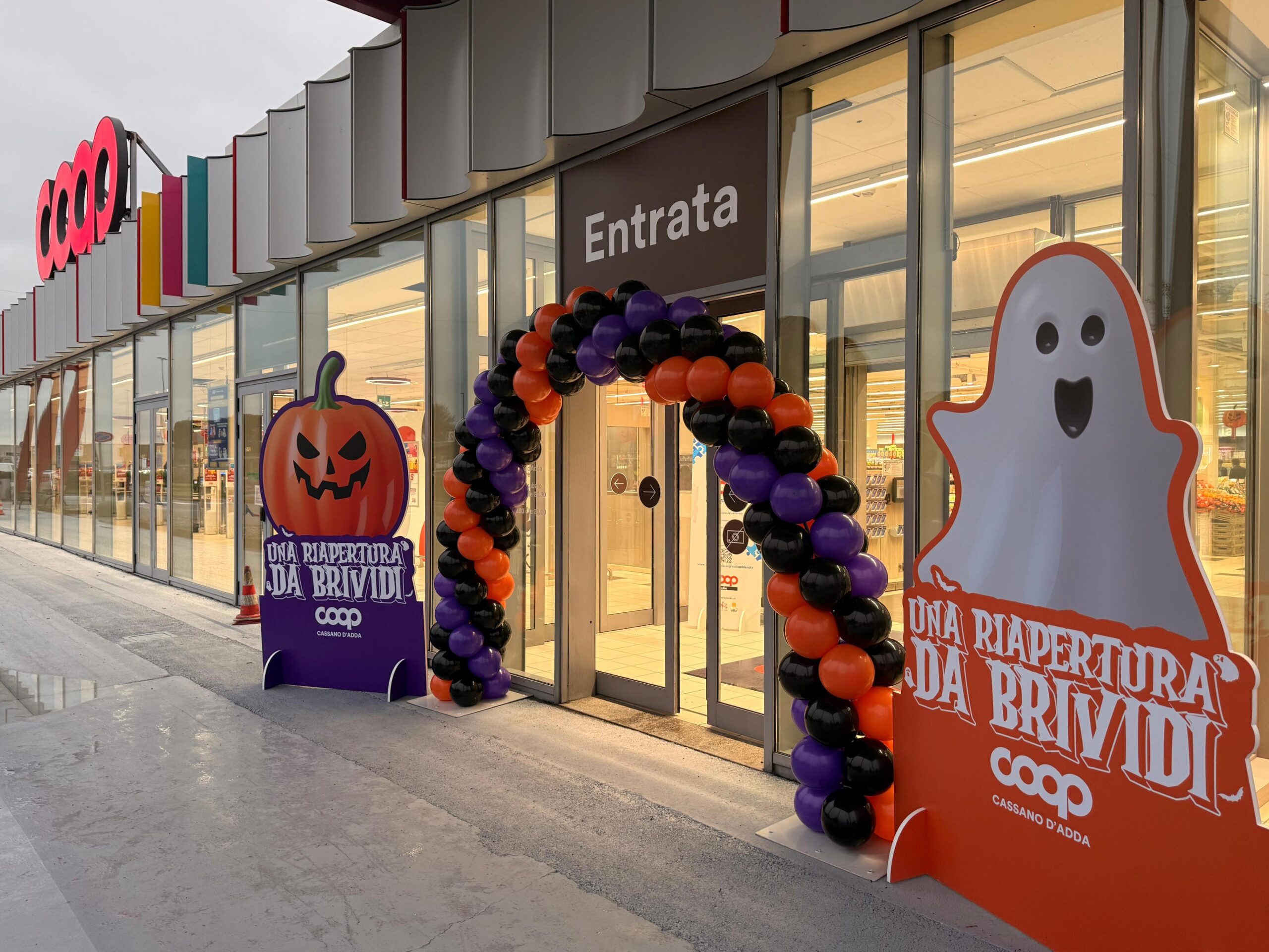 Riapre il punto vendita Coop di Cassano d’Adda