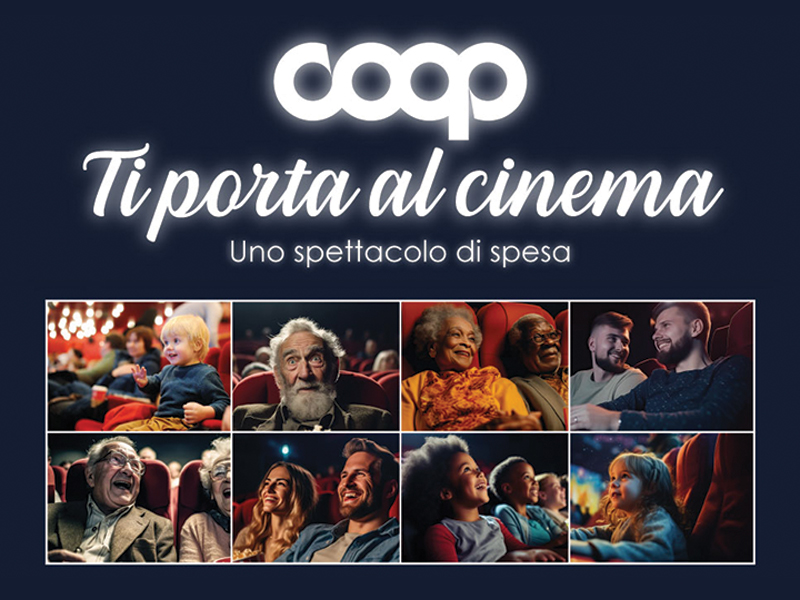 Tu fai la spesa, Coop Lombardia ti porta al cinema!  