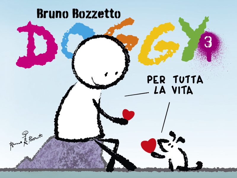 Doggy, per tutta la vita: il nuovo fumetto di Bozzetto