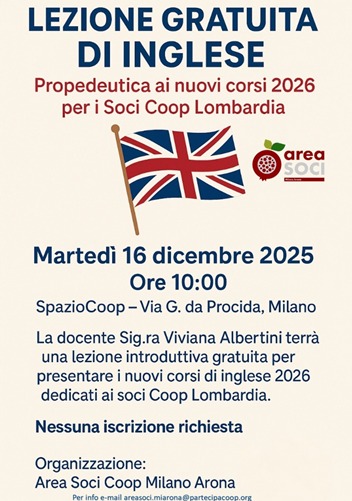 Lezione gratuita di inglese