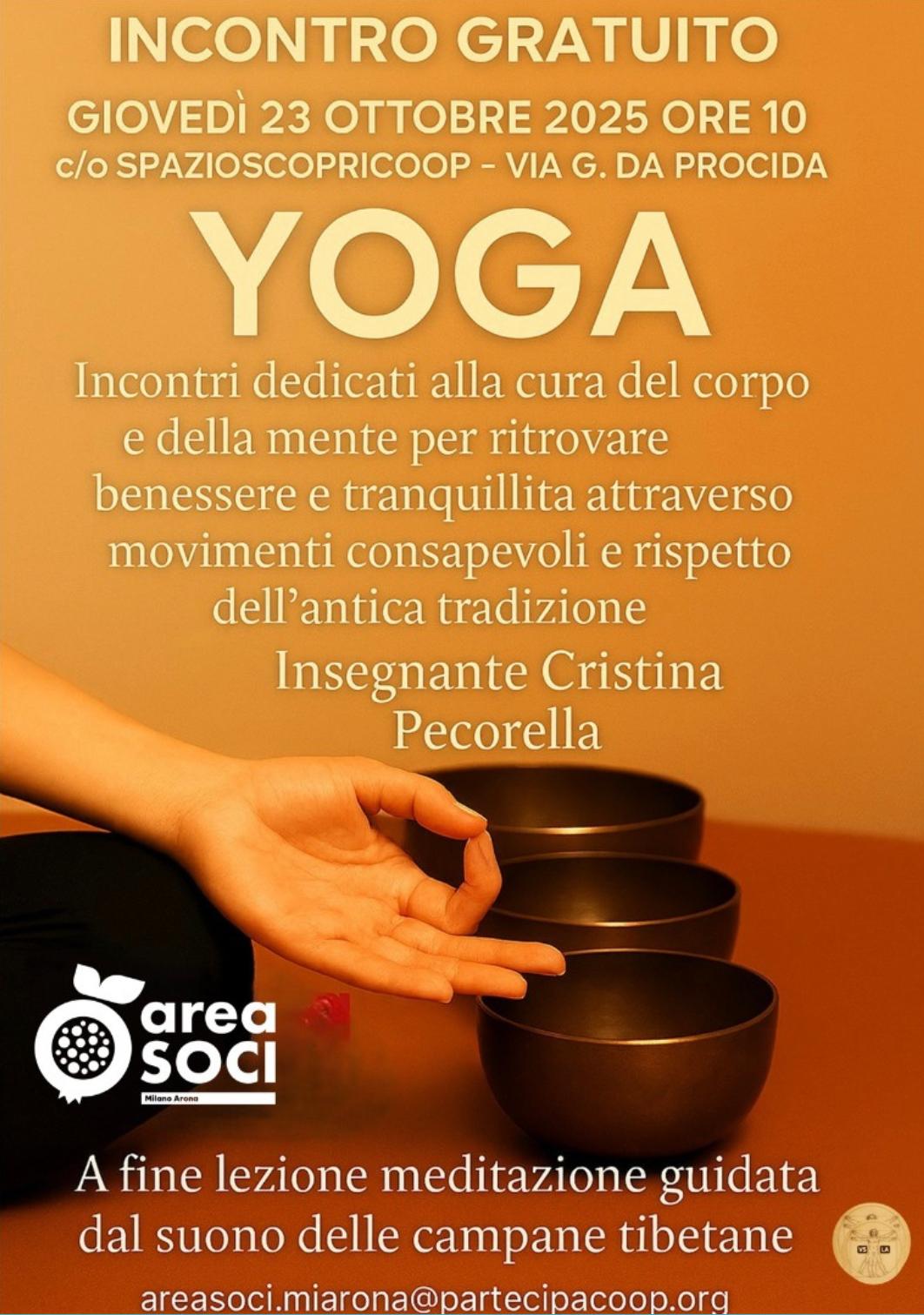 Yoga con Cristina Pecorella