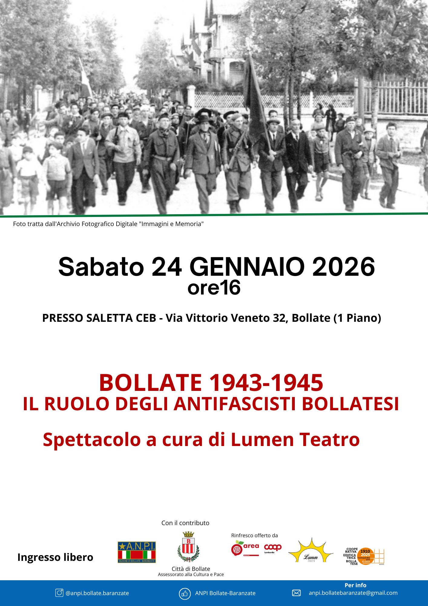 Bollate 1943-1945 - Il ruolo degli antifascisti bollatesi