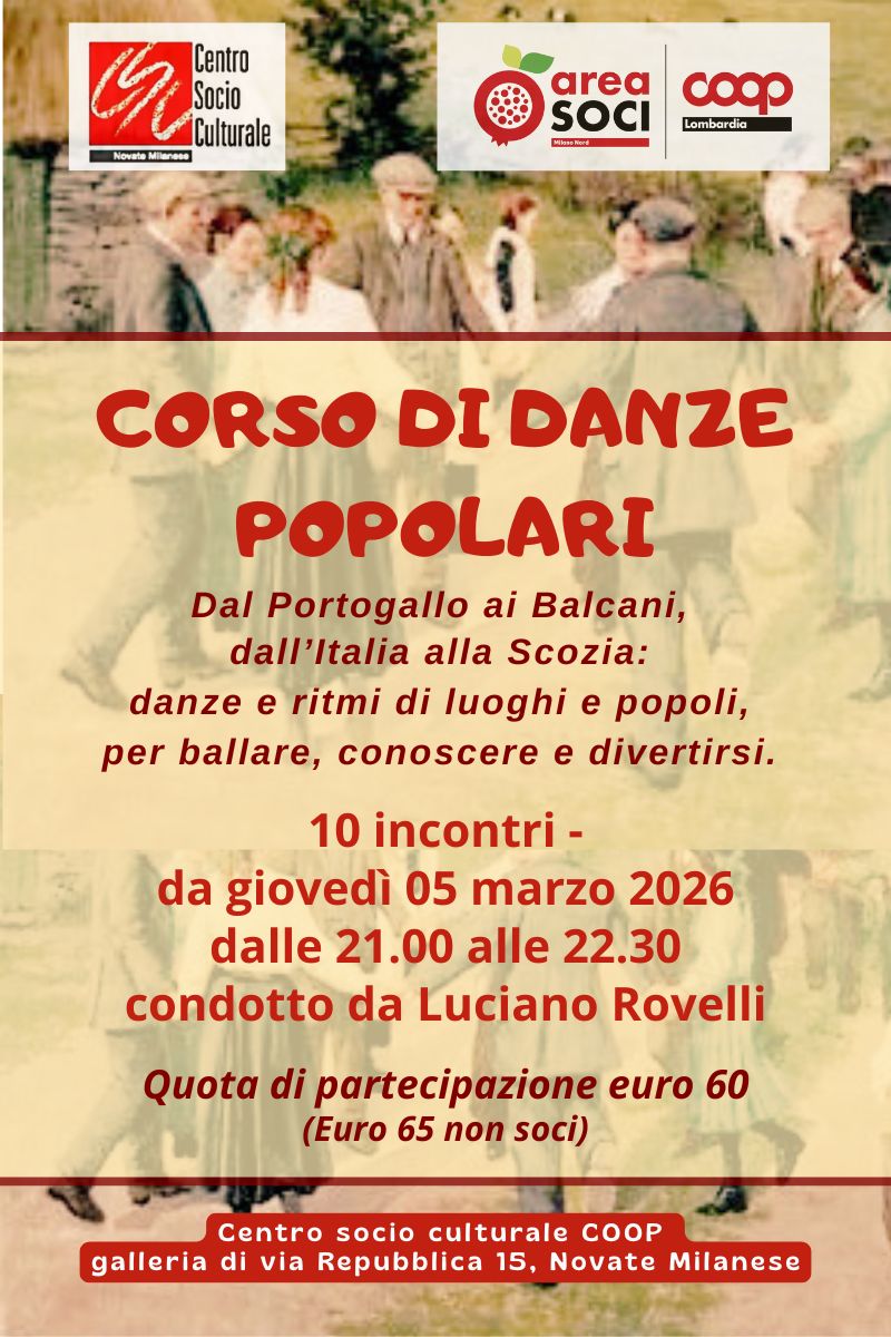 Corso Danze Popolari con Luciano Rovelli