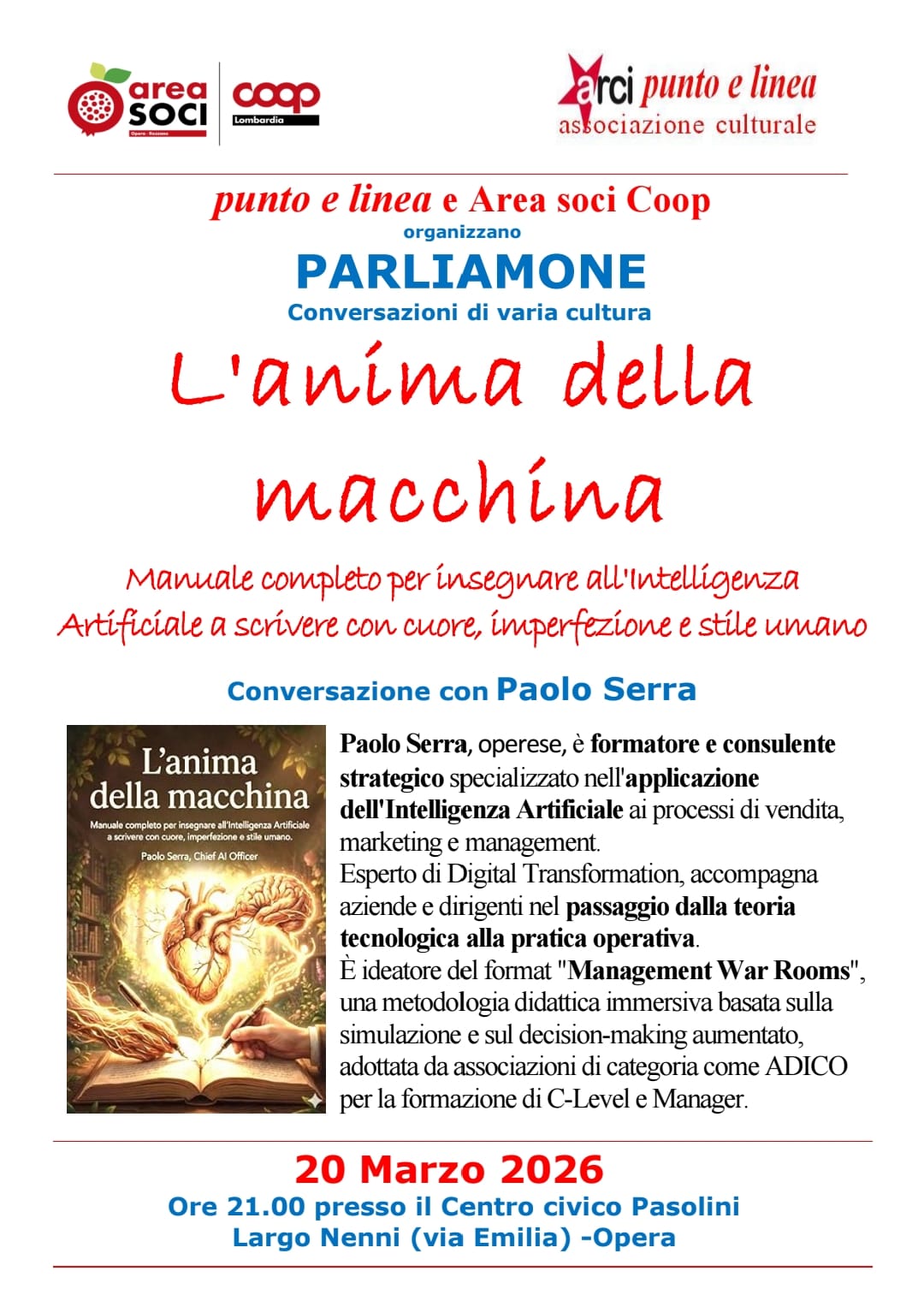 PARLIAMONE - Conversazioni di varia cultura - L'anima della macchina