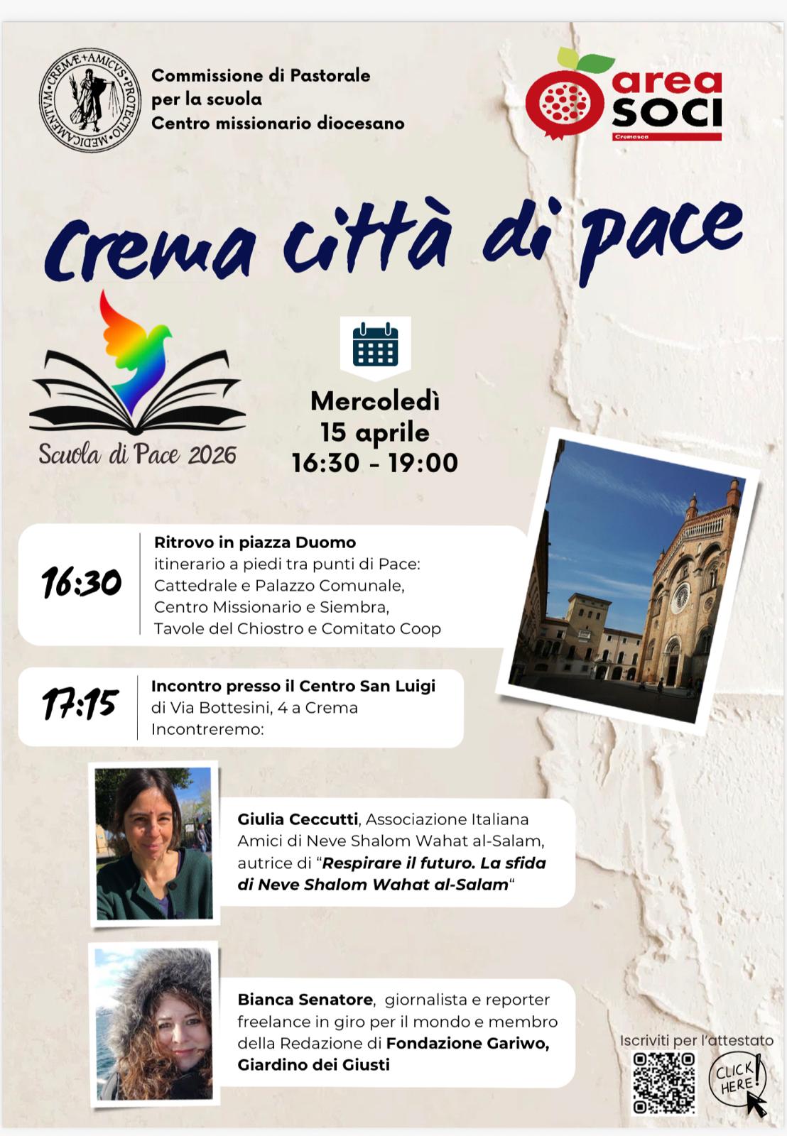 Crema città di pace