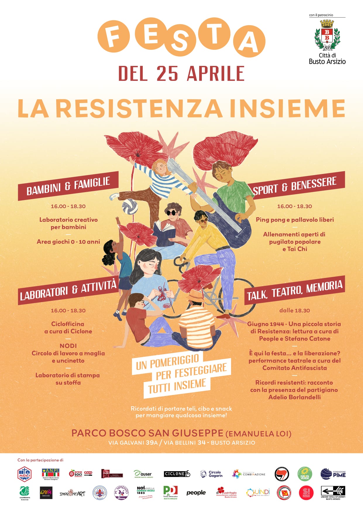 Festa del 25 aprile - LA RESISTENZA INSIEME