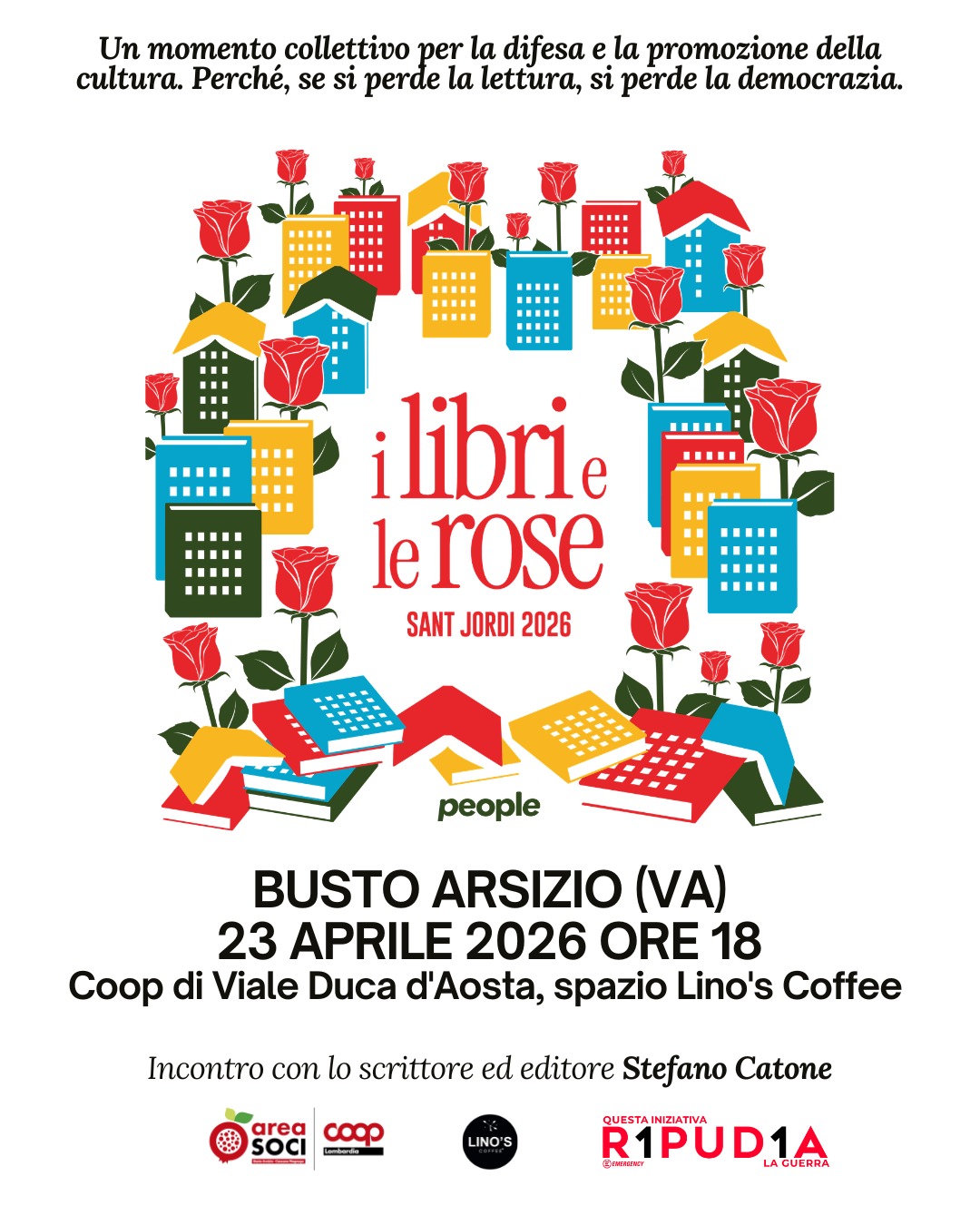 i libri e le rose SANT JORDI 2026