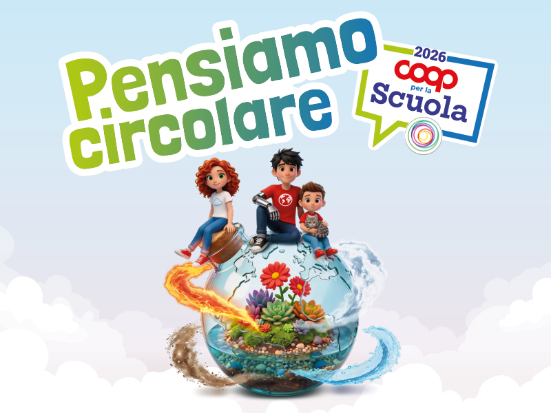 Coop per la Scuola 2026: nasce “Pensiamo Circolare”><noscript><img src=